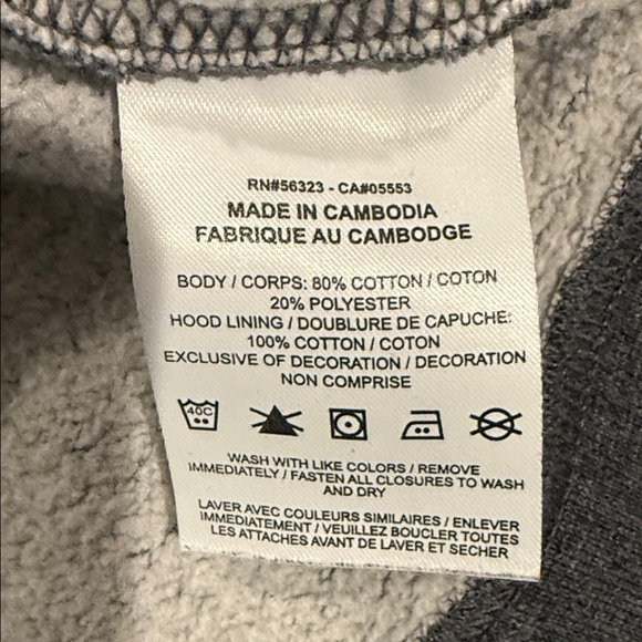 Nike Charcoal Full-Zip Hoodie - Picture 12 of 12